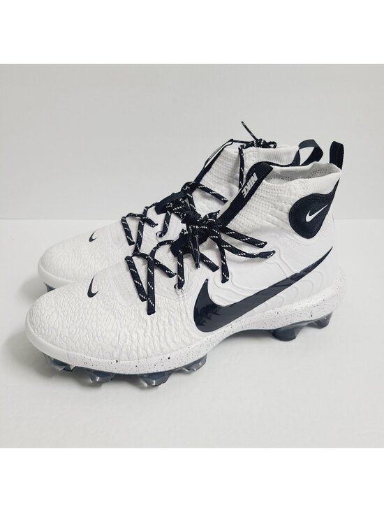NEW Nike Alpha Huarache NXT MCS Baseball Cleats DJ6519-107 Size 10 White Black main image 5
